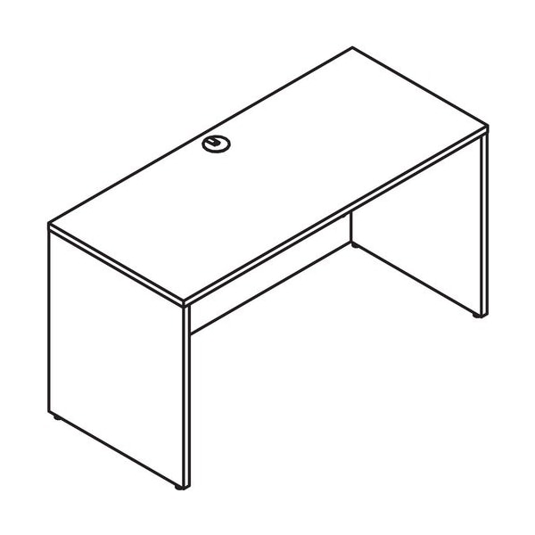 Groupe Lacasse Table, Rectangular, 36inWx24inDx29inH, Hard Rock Maple LAS41DT2436AE - main
